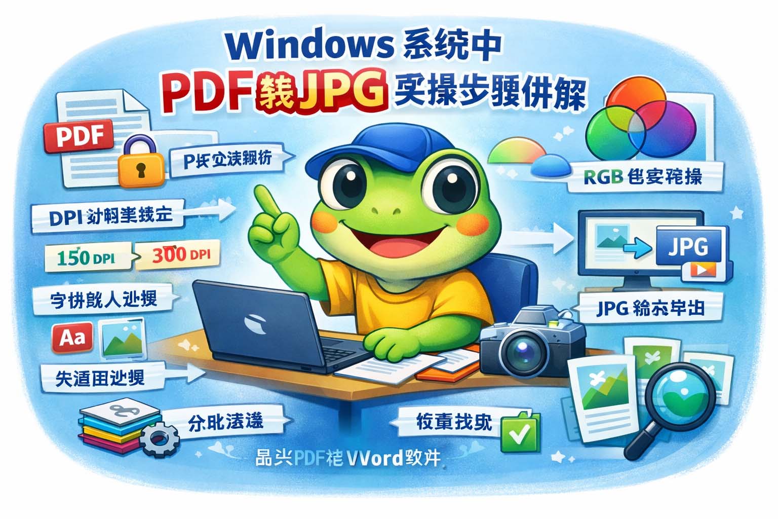 Windows系统中PDF转JPG实操步骤讲解