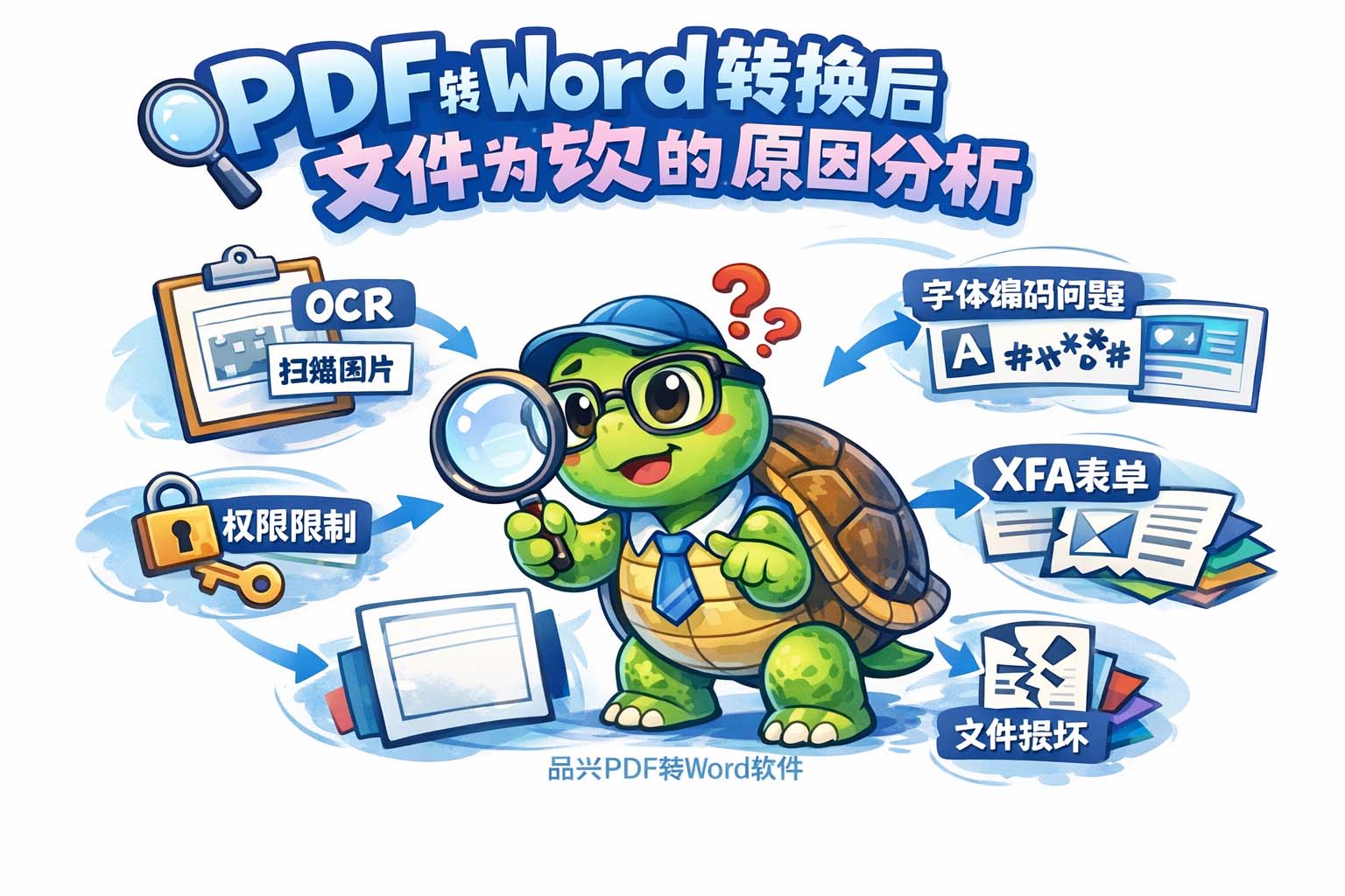 PDF转Word转换后文件为空的原因分析