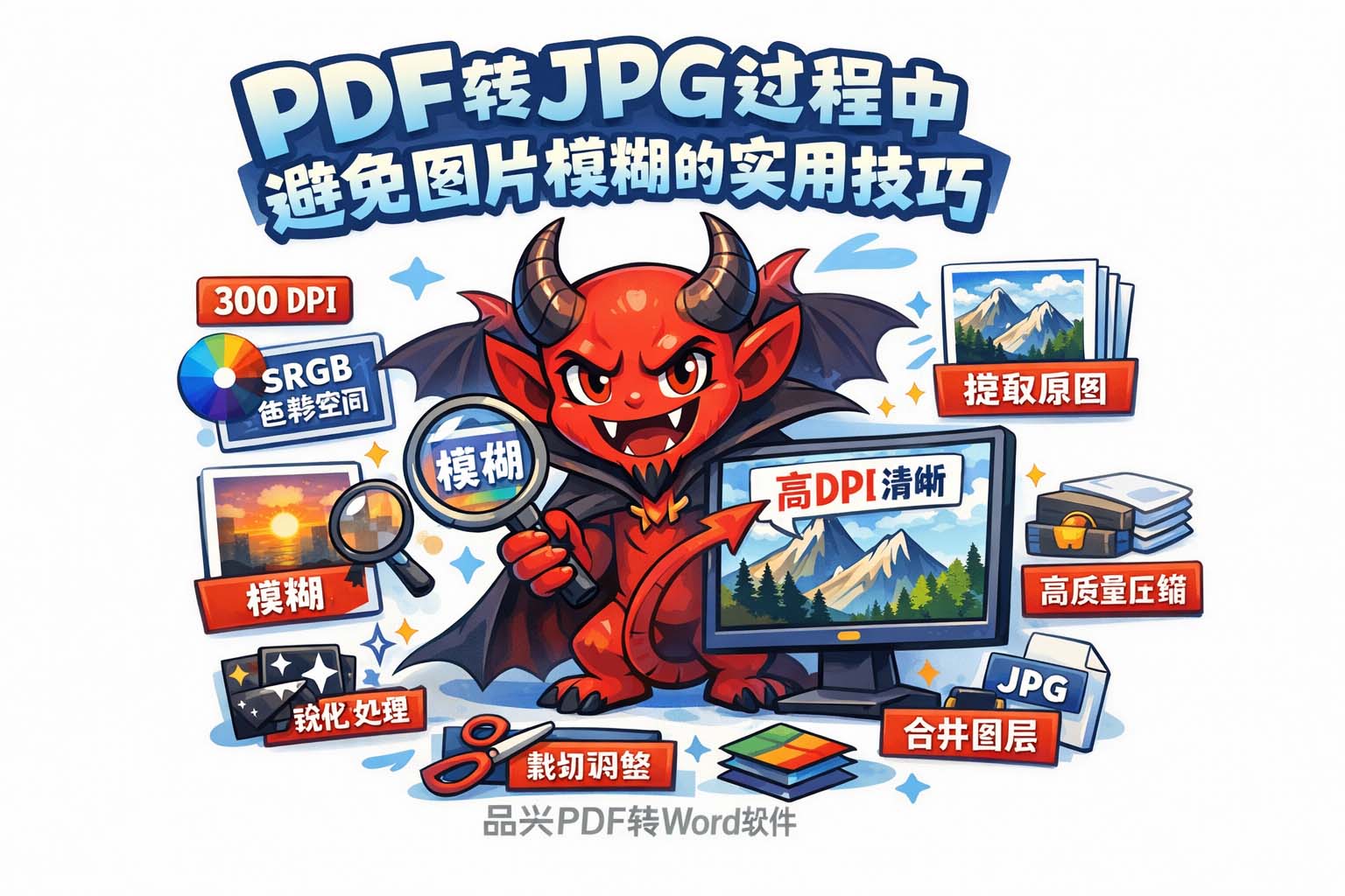 PDF转JPG过程中避免图片模糊的实用技巧