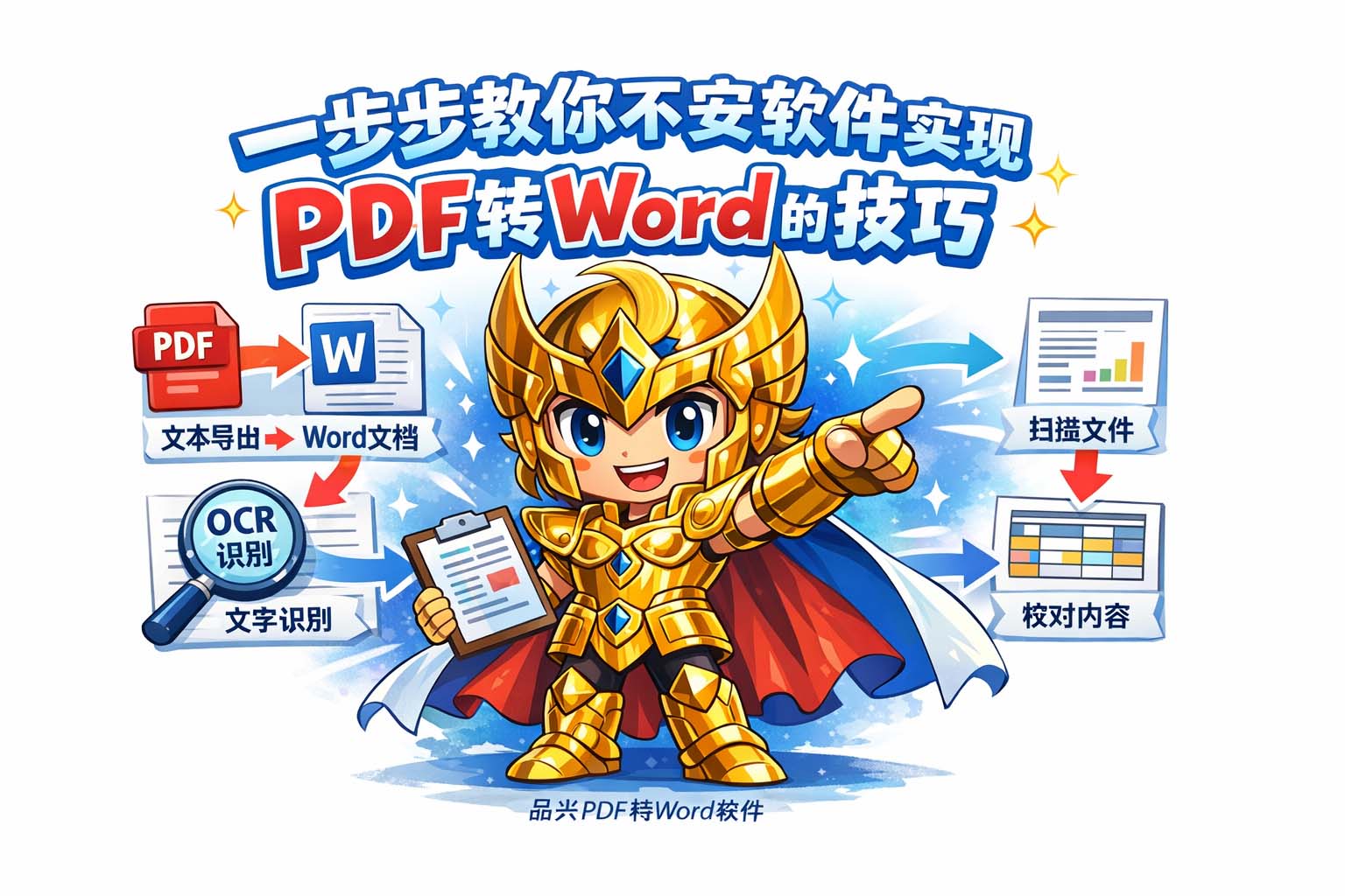 一步步教你不安软件实现PDF转Word的技巧