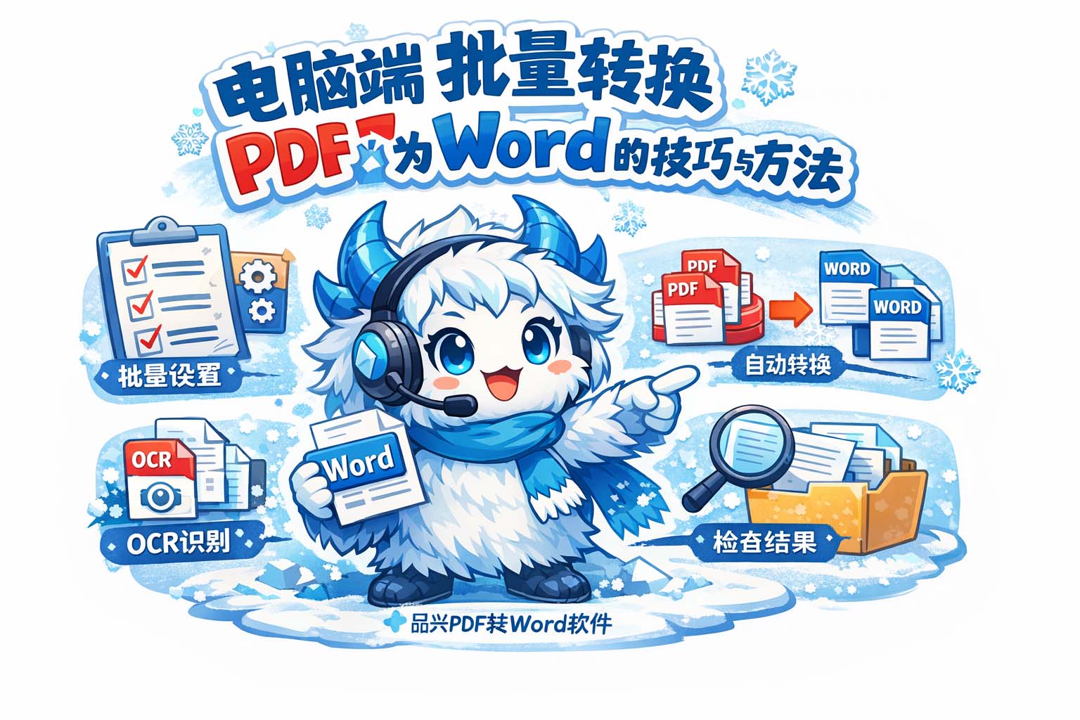 电脑端批量转换PDF为Word的技巧与方法