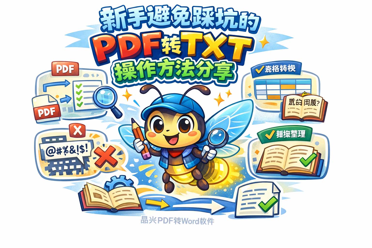 新手避免踩坑的PDF转TXT操作方法分享