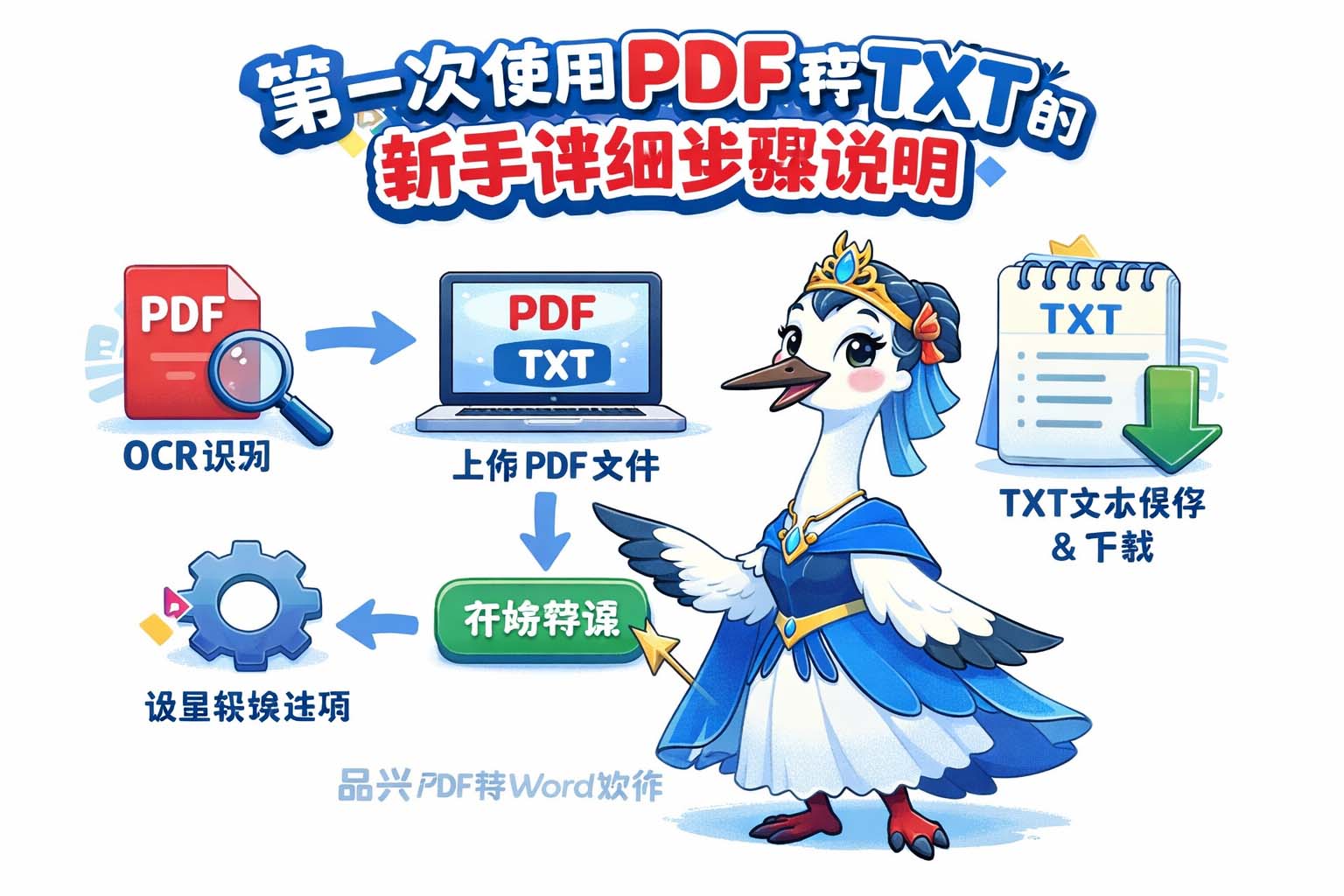 第一次使用PDF转TXT的新手详细步骤说明