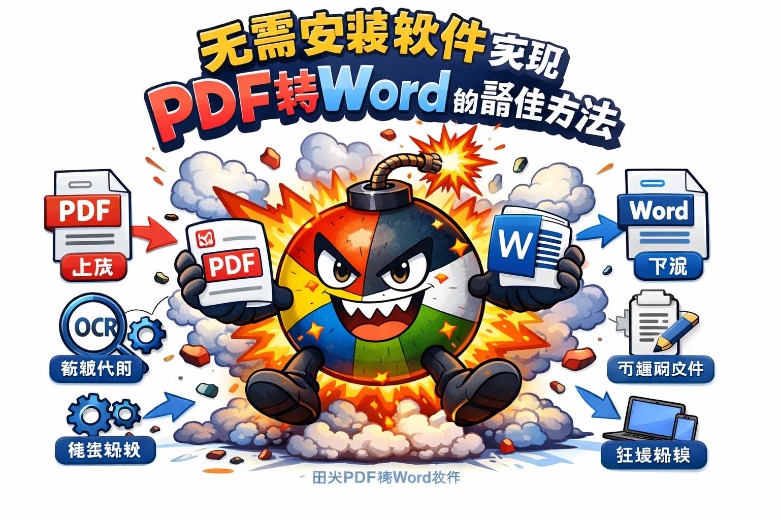 无需安装软件实现PDF转Word的最佳方法