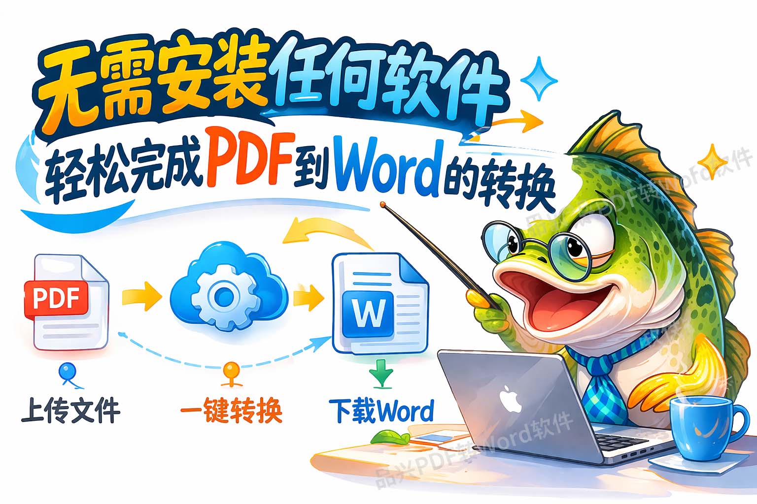 无需安装任何软件,轻松完成PDF到Word的转换
