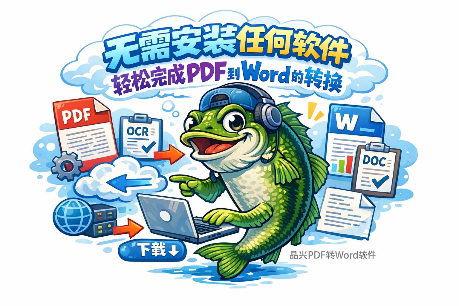 无需安装任何软件,轻松完成PDF到Word的转换