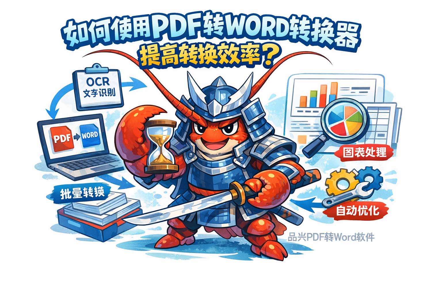 如何使用PDF转WORD转换器提高转换效率?