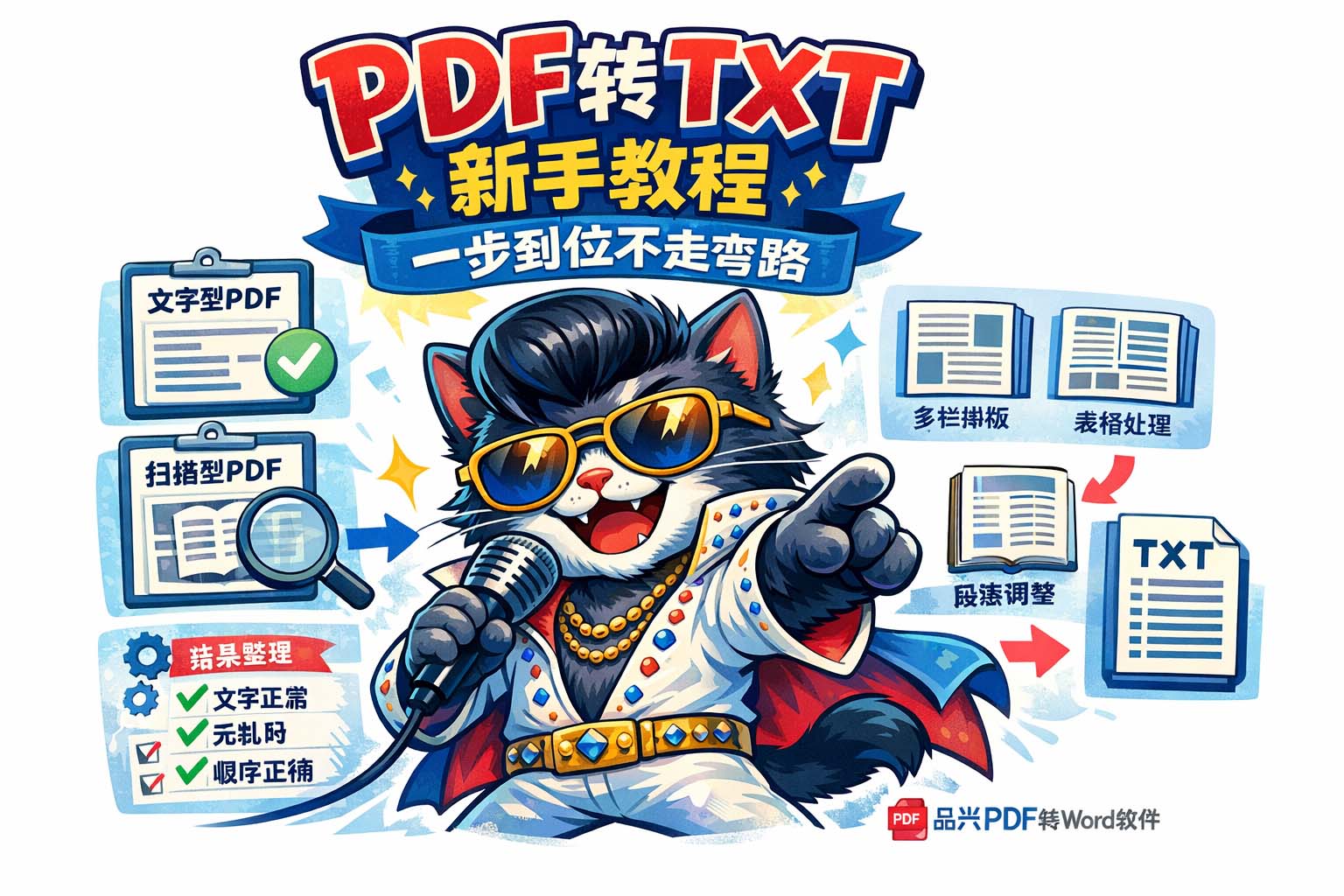 PDF转TXT新手教程一步到位不走弯路