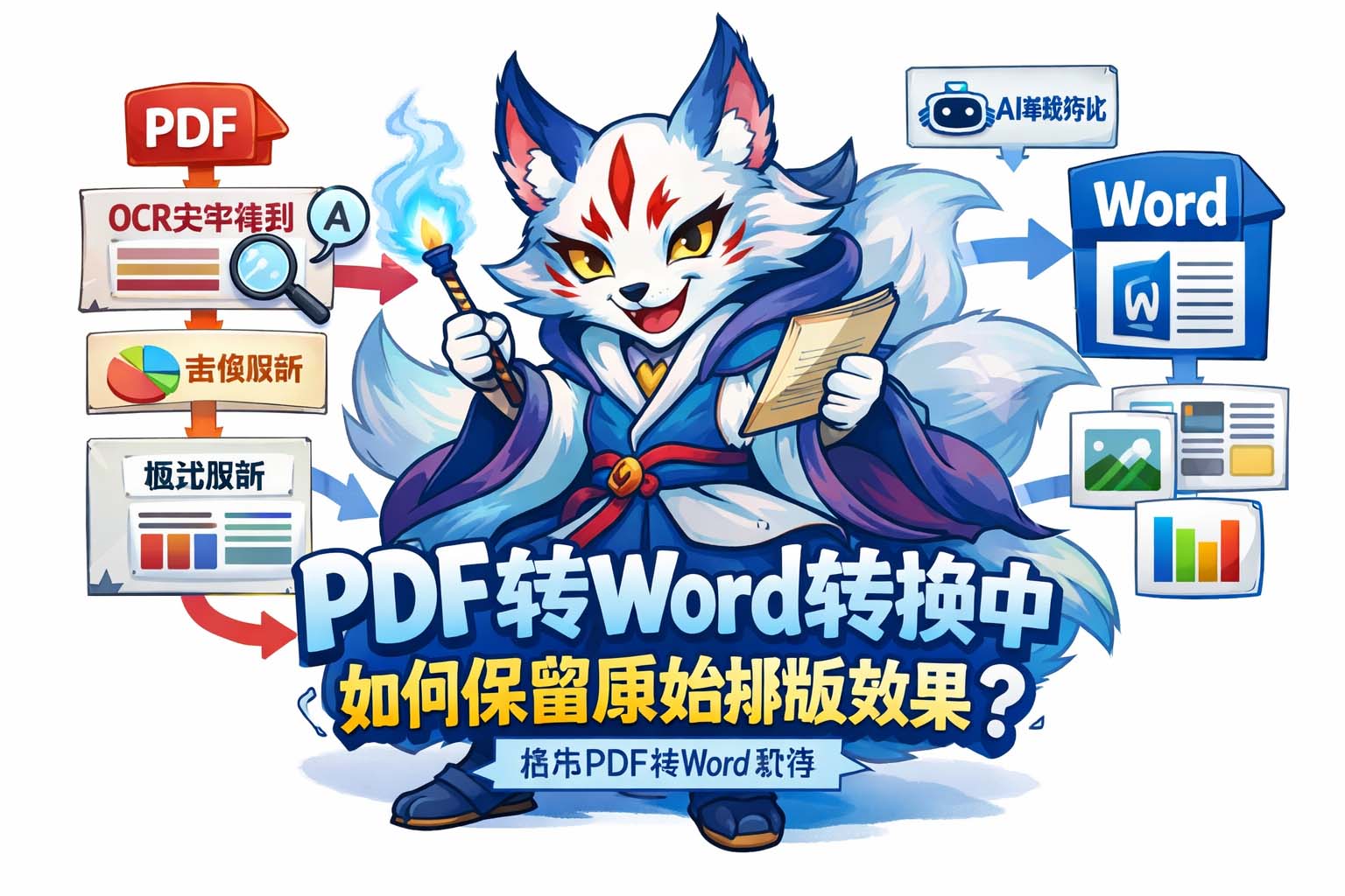 PDF转Word转换中如何保留原始排版效果?