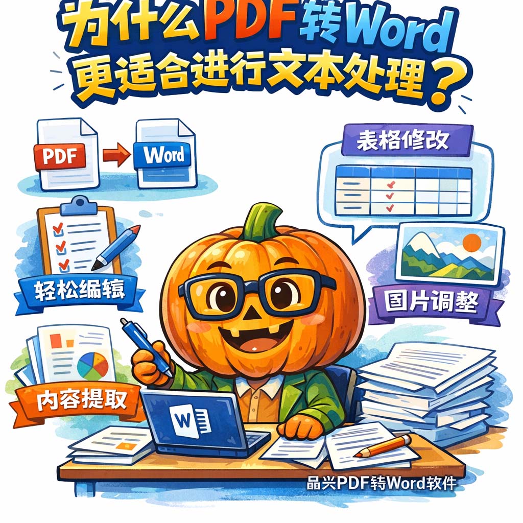 为什么PDF转Word更适合进行文本处理?