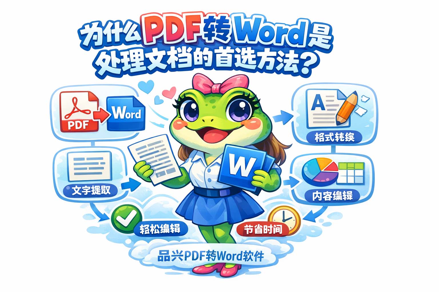 为什么PDF转Word是处理文档的首选方法?