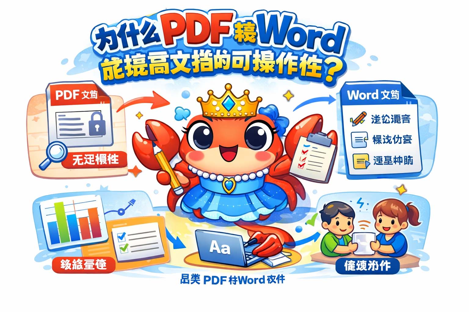 为什么PDF转Word能提高文档的可操作性?