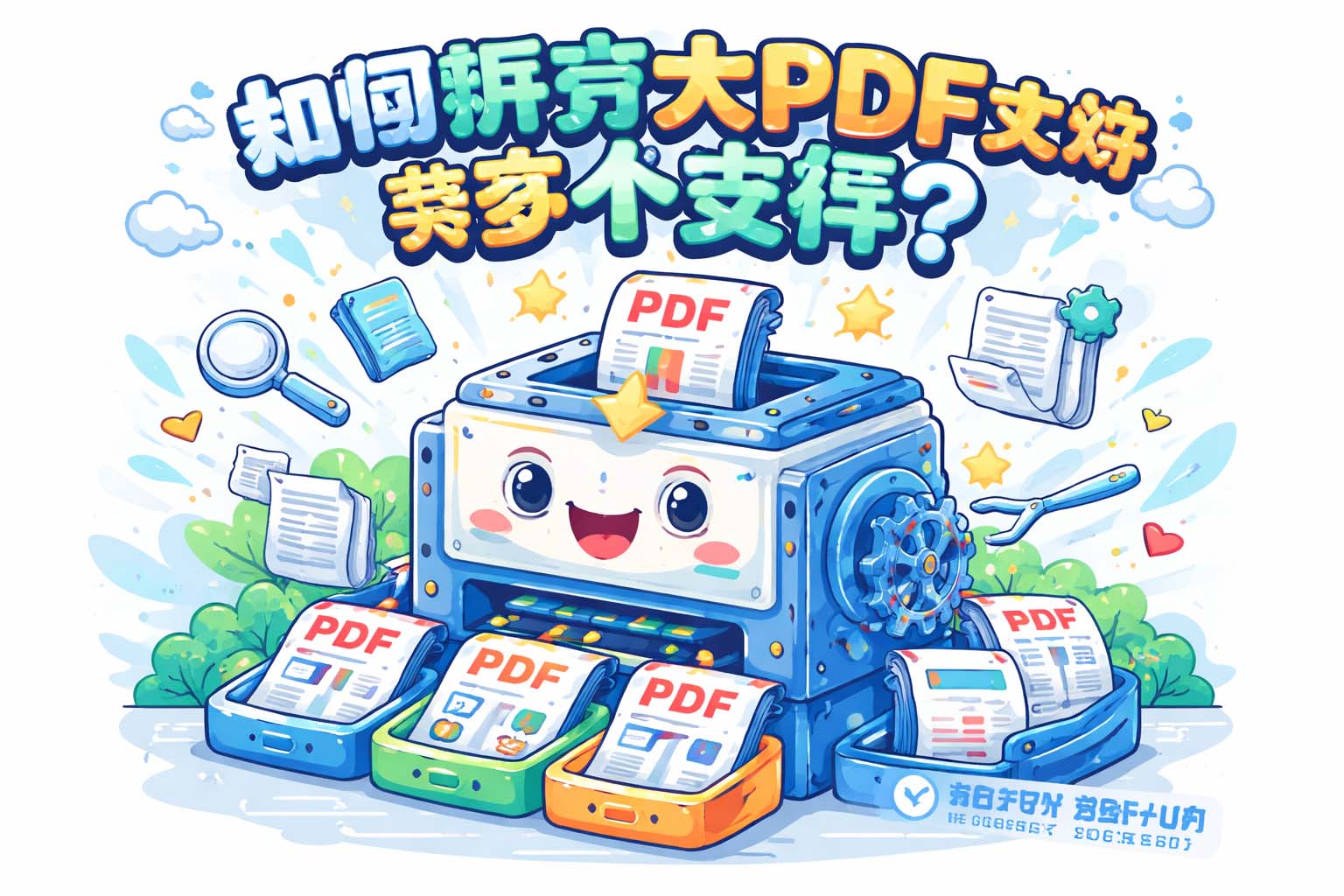 如何拆分大PDF文件为多个文件?